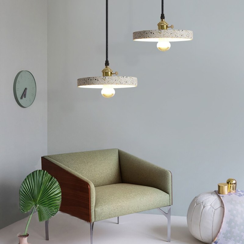 Aria lampă suspendată din piatră modernă, 5 Stil