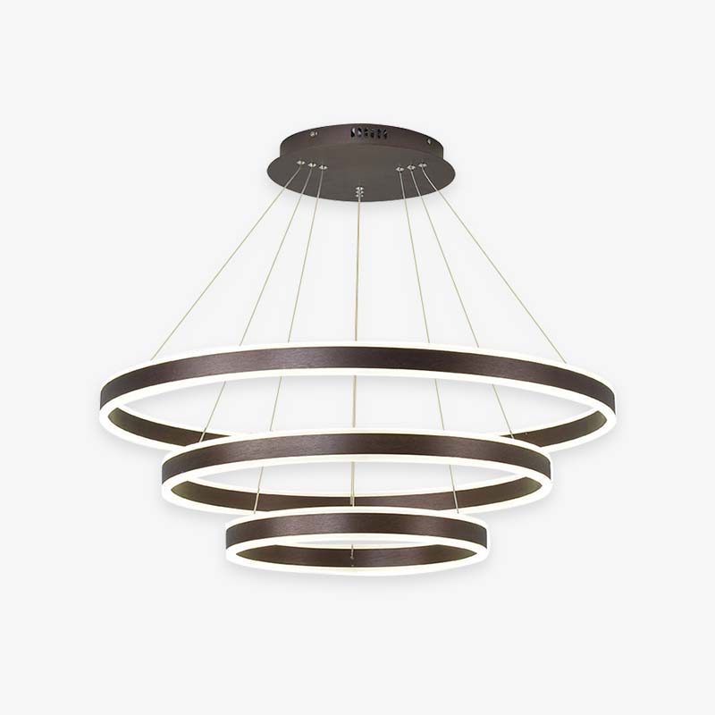 Arisha lampă suspendată modernă minimalistă cu LED, 3 inel