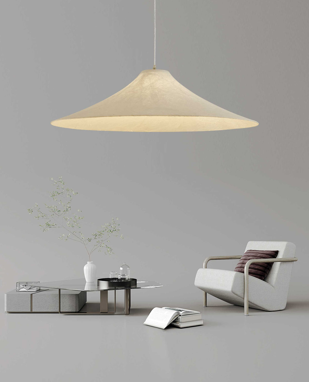 Abbotswell lampă suspendată modernă minimalistă naturală