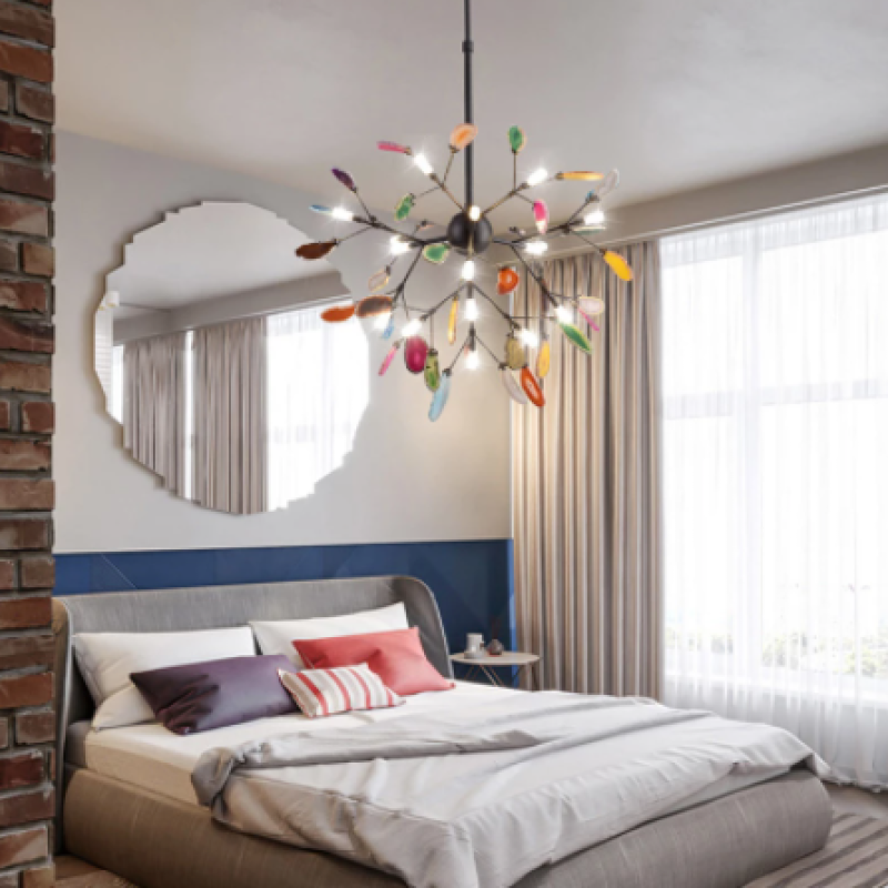 Aria Agate Creative Colourful candelabru dormitor/living