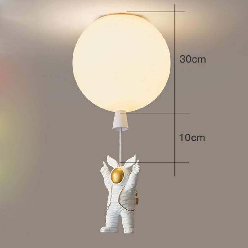 Aria Astronaut Balloon plafonieră aplicată, L 20/25/30/35cm