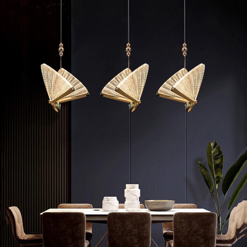 Arisha Art Deco Butterfly lampă suspendată, 2 Culoare