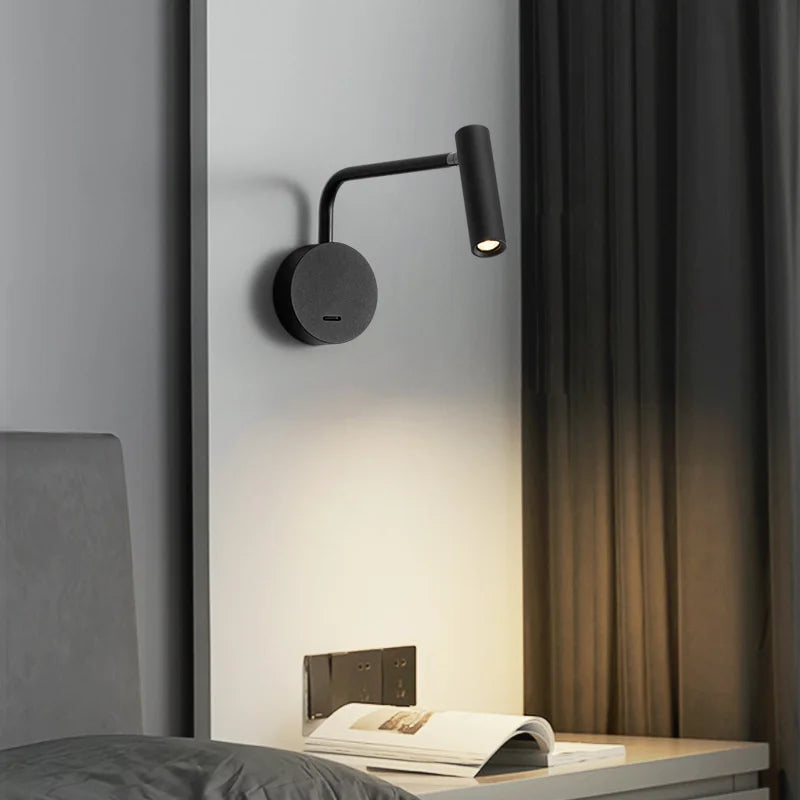Arisha aplică de perete braț oscilant modern, LED Proiector Coridor