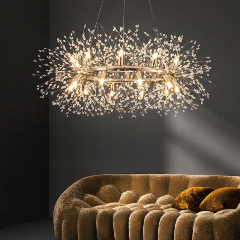 Arisha modern Dandelion LED lampă suspendată cu abajur pentru dormitor/living