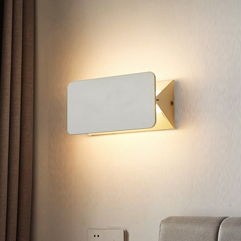 Arisha aplică de perete LED metal pentru interior cu Rotire, alb
