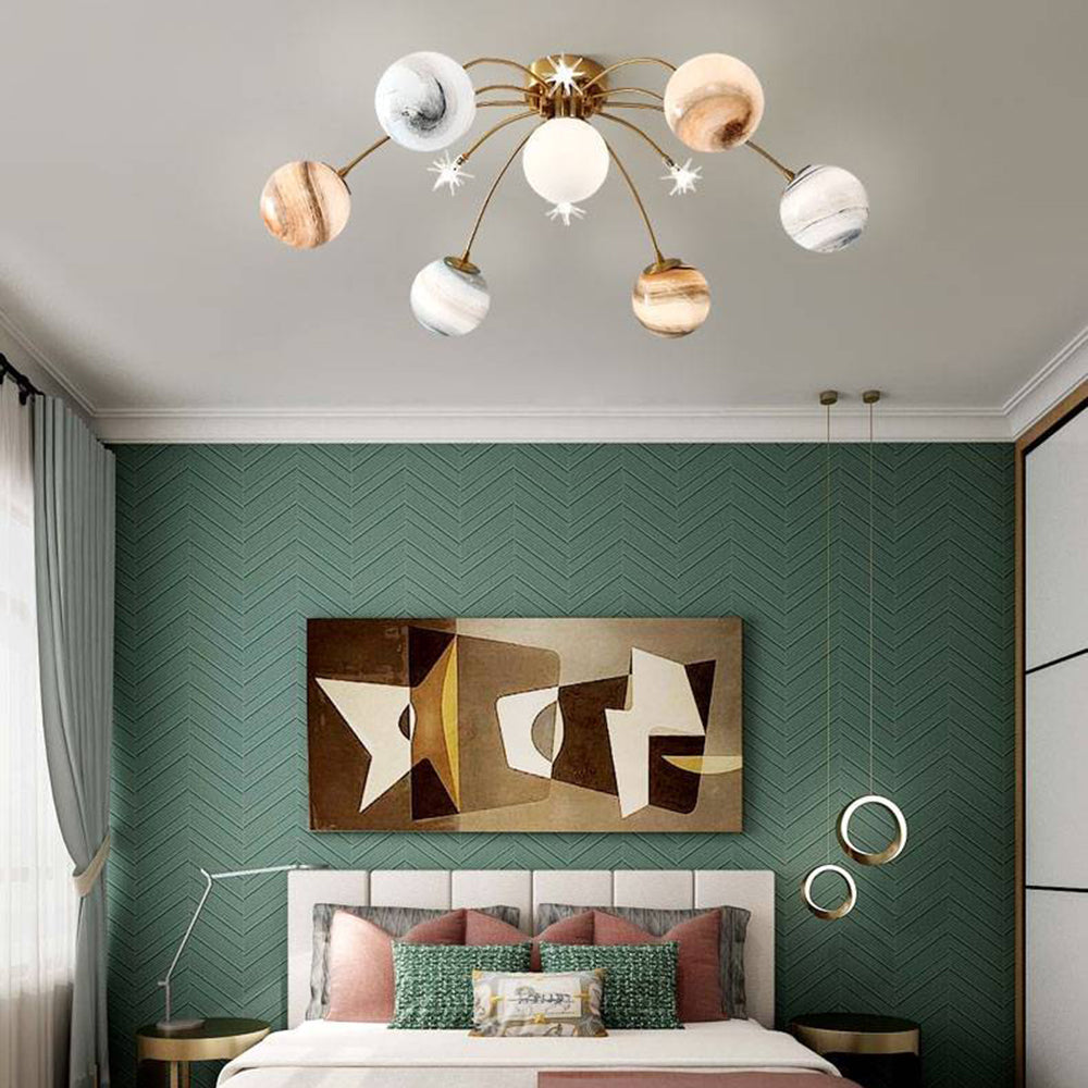 Aria modern Planet plafonieră Aplicată pentru living