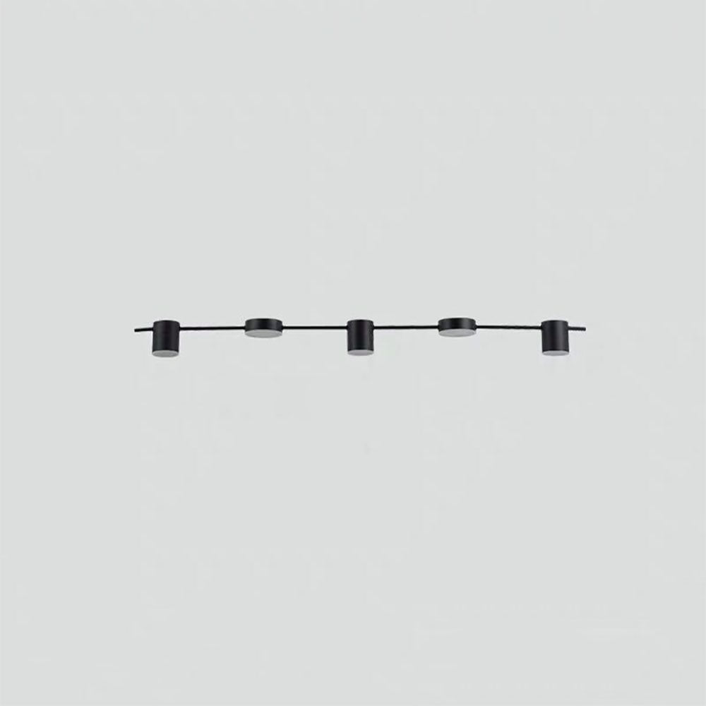 Arisha lampă suspendată minimalistă Multi metal, negru/Auri, în culoare aurie