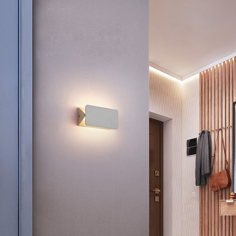 Arisha aplică de perete LED metal pentru interior cu Rotire, alb
