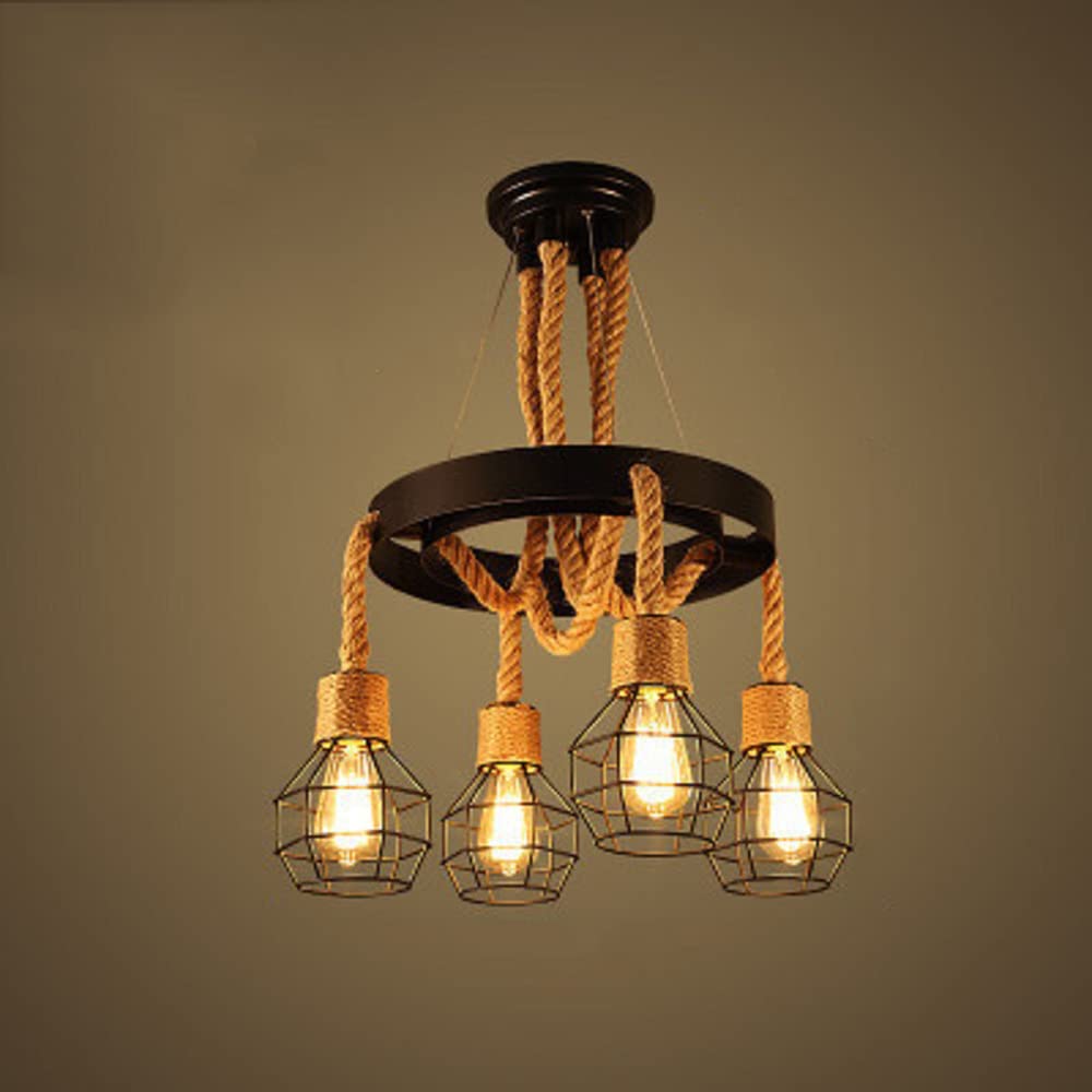 Epoch candelabru Retro industrial Glob negru metal Bar/living