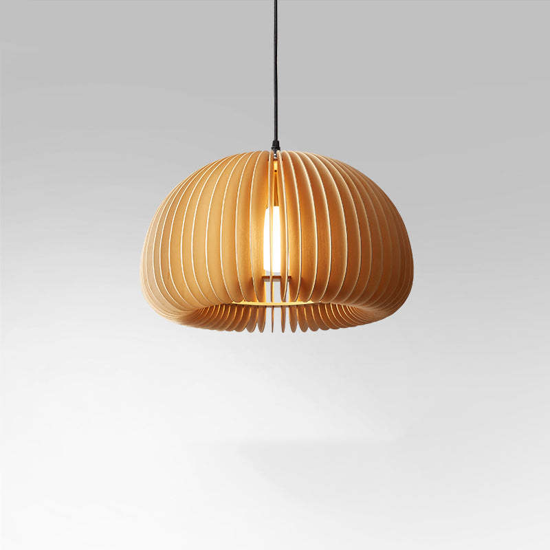 Muto Pumpkin lampă suspendată, lemn
