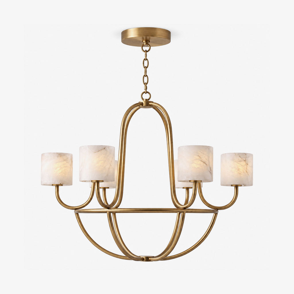 Quenford candelabru din alabastru