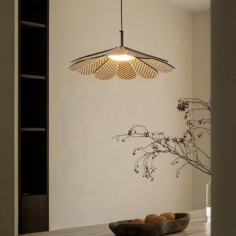 Ritta Vintage LED lampă suspendată din lemn de Nuc pentru dormitor/Bar/Cameră de Ceai