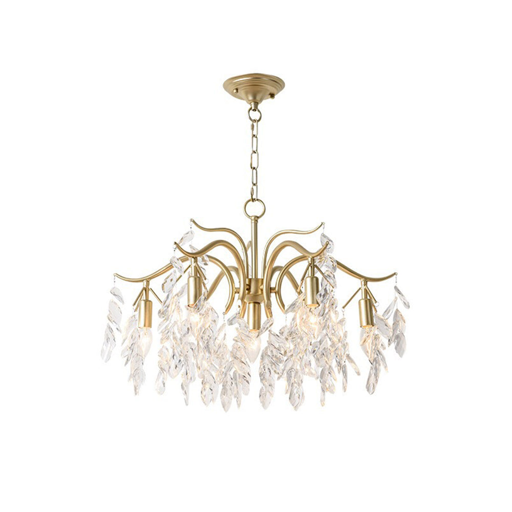 Kristy de lux Wisteria floare cristal candelabru