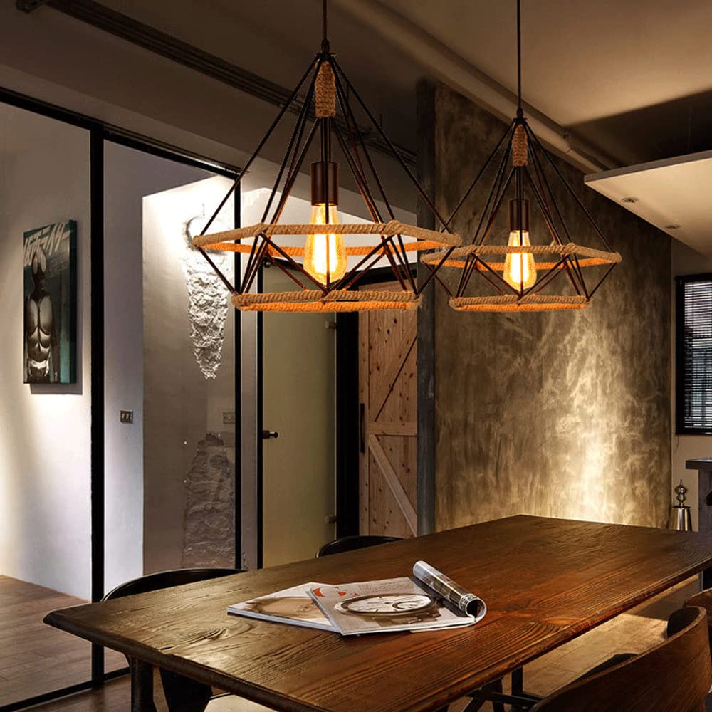 Epoch Countryside Diamond lampă suspendată metal negru Bucătărie/Cafenea