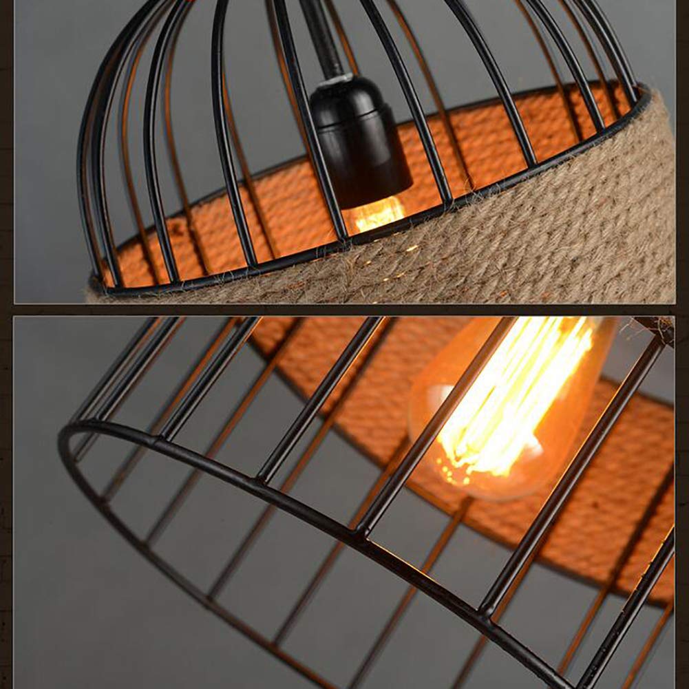 Epoch Design lampă suspendată LED cu Abajur metal/Cablu pentru Cafenea/Bar/Restaurant