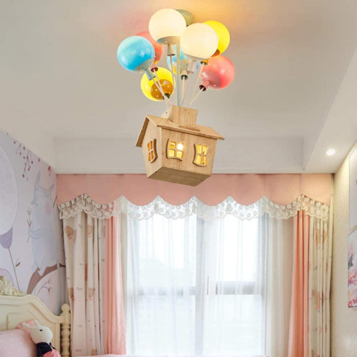 Aria Designer plafonieră Aplicată lemn pentru Cameră de Copii
