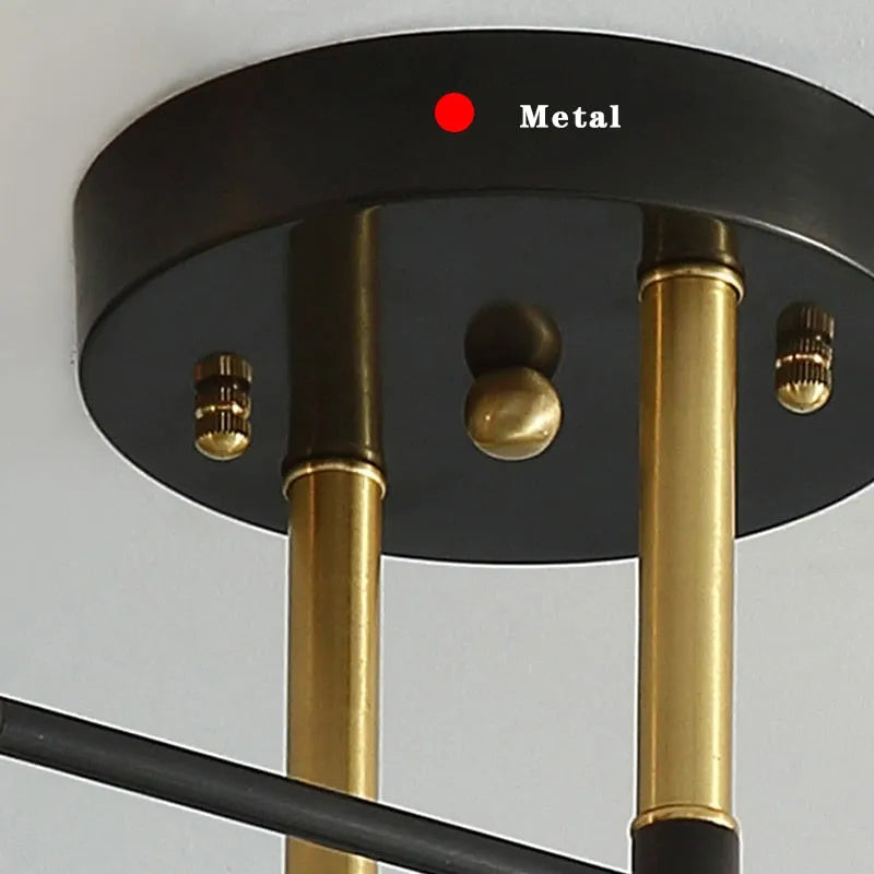 Valentina plafonieră Aplicată Glob modern, metal/sticlă
