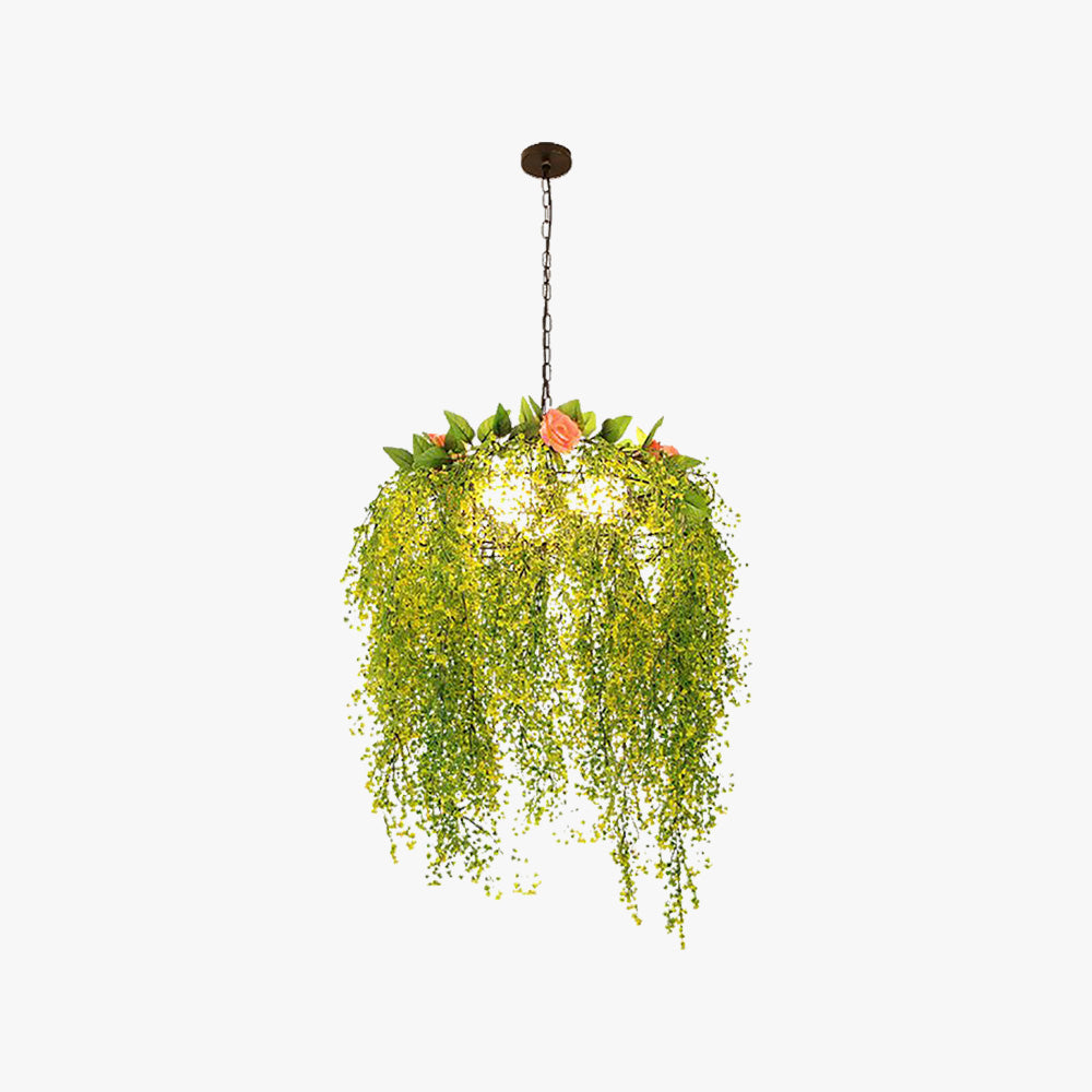 Ritta Art Natural Plant/floare Decor lampă suspendată living