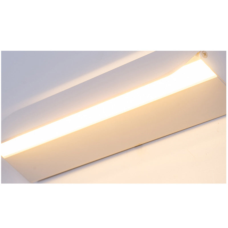 Arisha aplică de perete LED metal pentru interior cu Rotire, alb