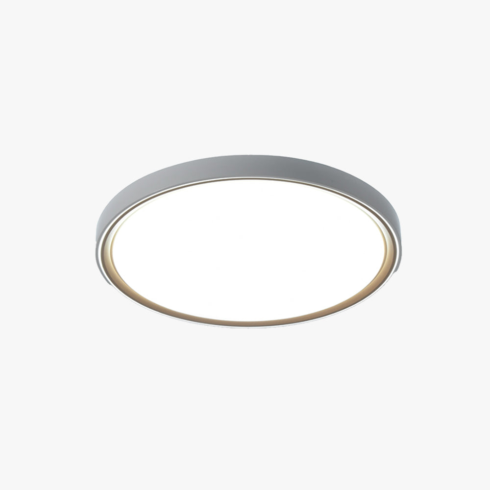 Arisha plafonieră aplicată minimalistă rotundă/pătrată din metal, aur
