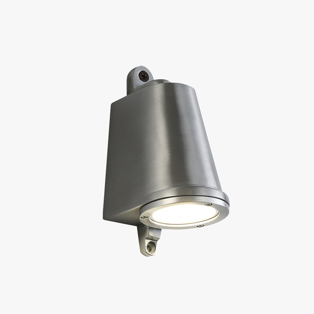 Ray aplică de perete industrială din metal, în formă de clopot, negru/gri/cupru/aluminiu
