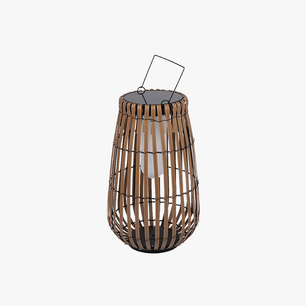 Ray Retro Lantern lampadar Solar/Reîncărcabil pentru exterior Maro
