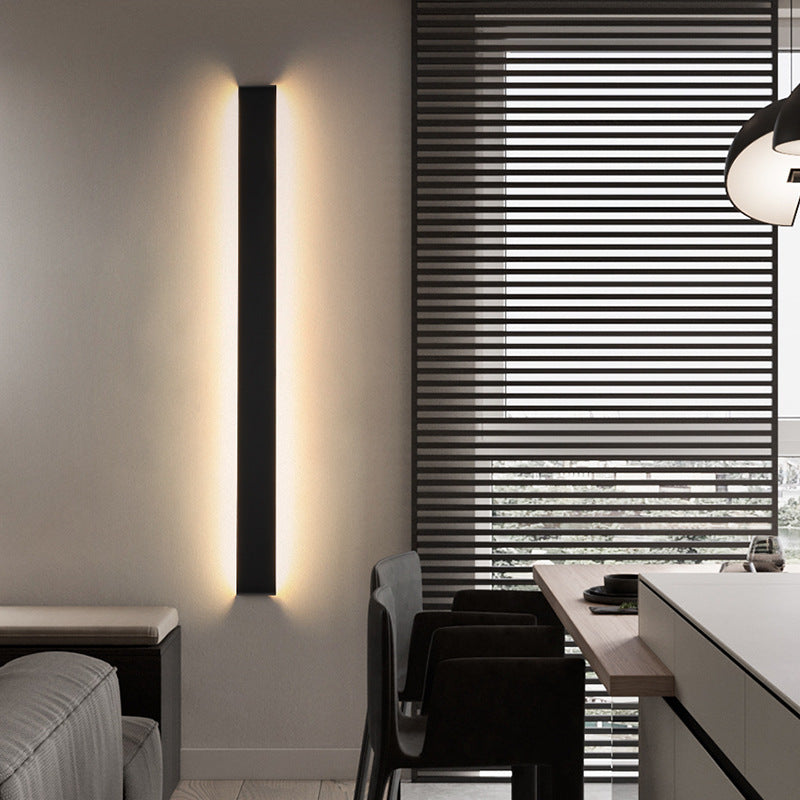 Arisha minimalist aplică de perete, negru/alb