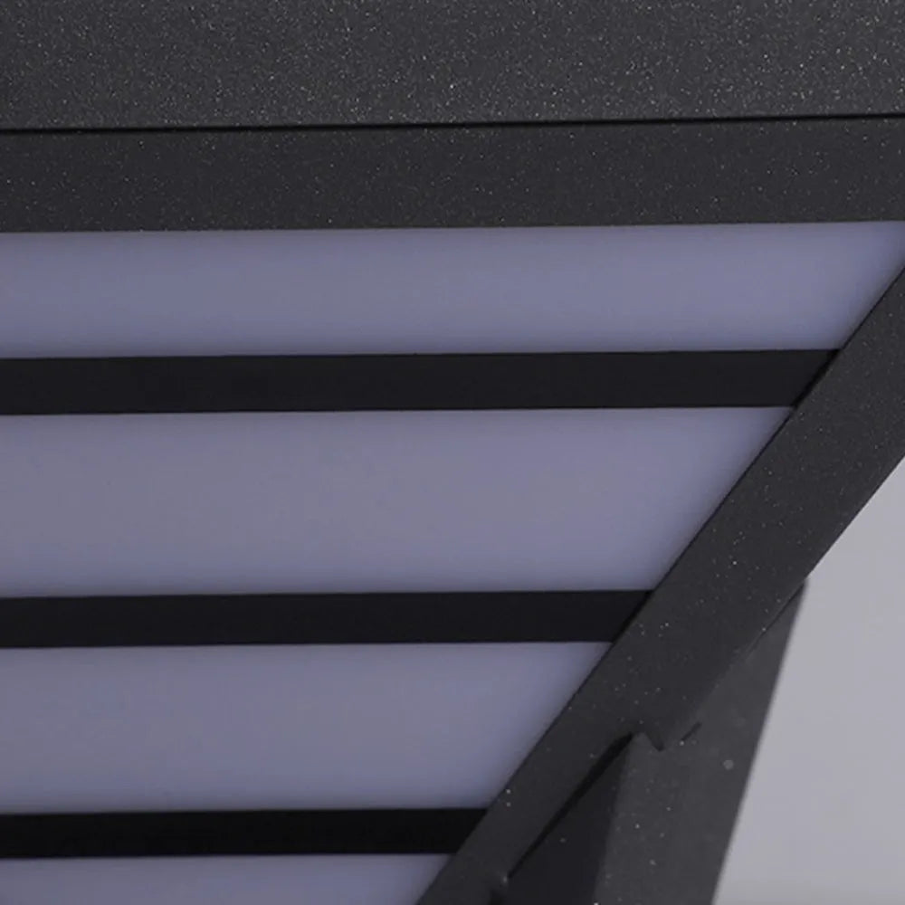 Ray modern Diamant metal Lumină de Drum pentru Peisaj exterior
