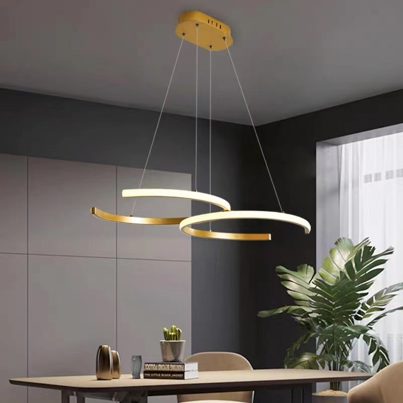 Arisha modern minimalist lampă suspendată, Double-C