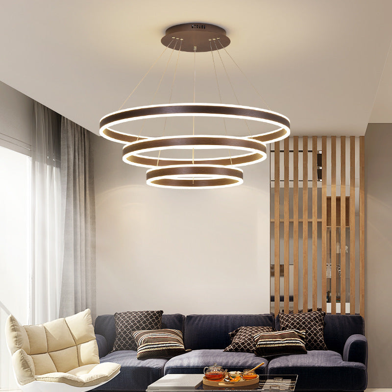 Arisha lampă suspendată modernă minimalistă cu LED, 3 inel
