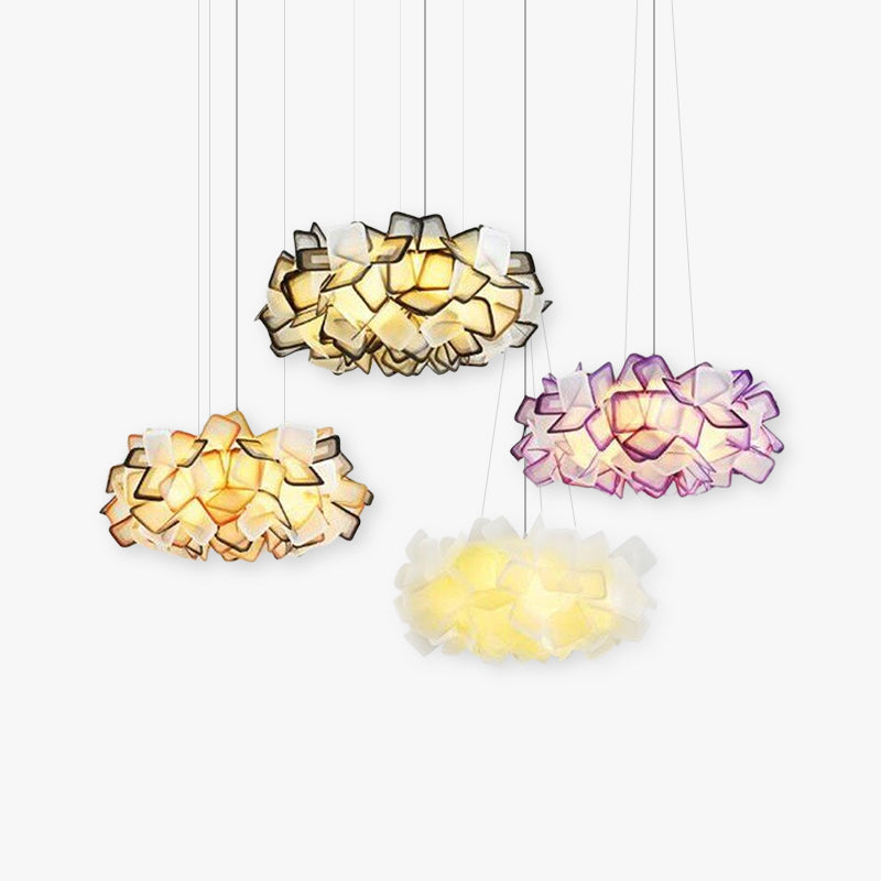 Arisha lampă suspendată decorativă florală modernă multicolor