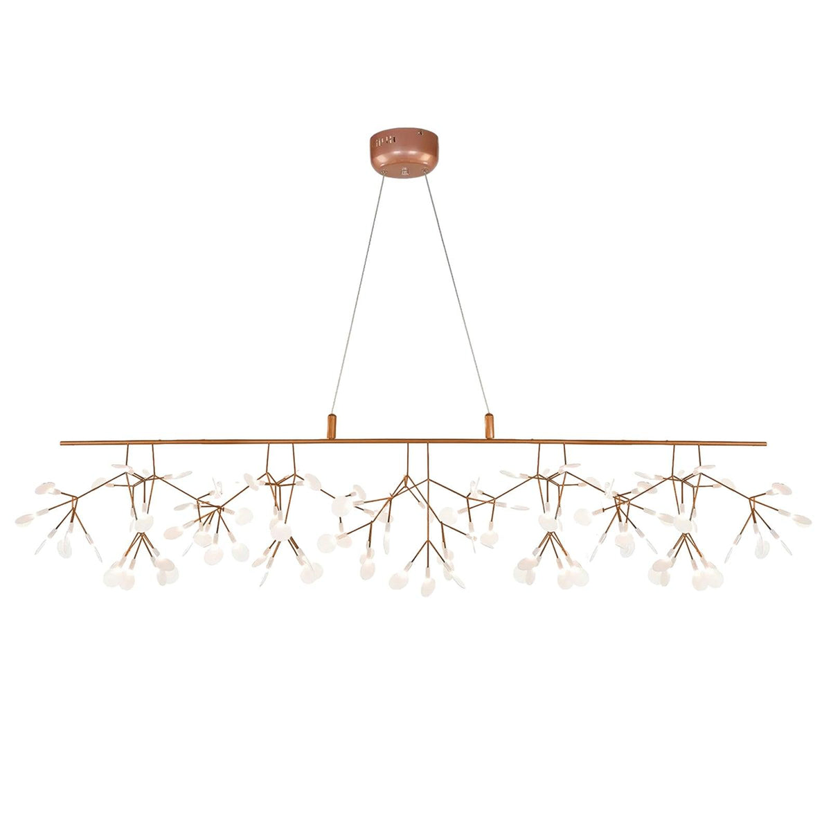 Brenwen candelabru, artistic, LED, cu ramuri, lung, liniar