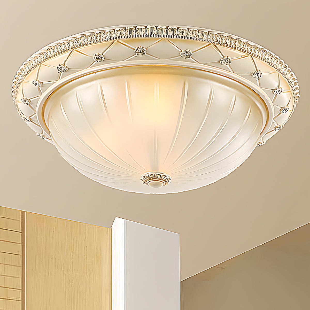 Silva plafonieră aplicată din rășină, minimalistă, pentru living