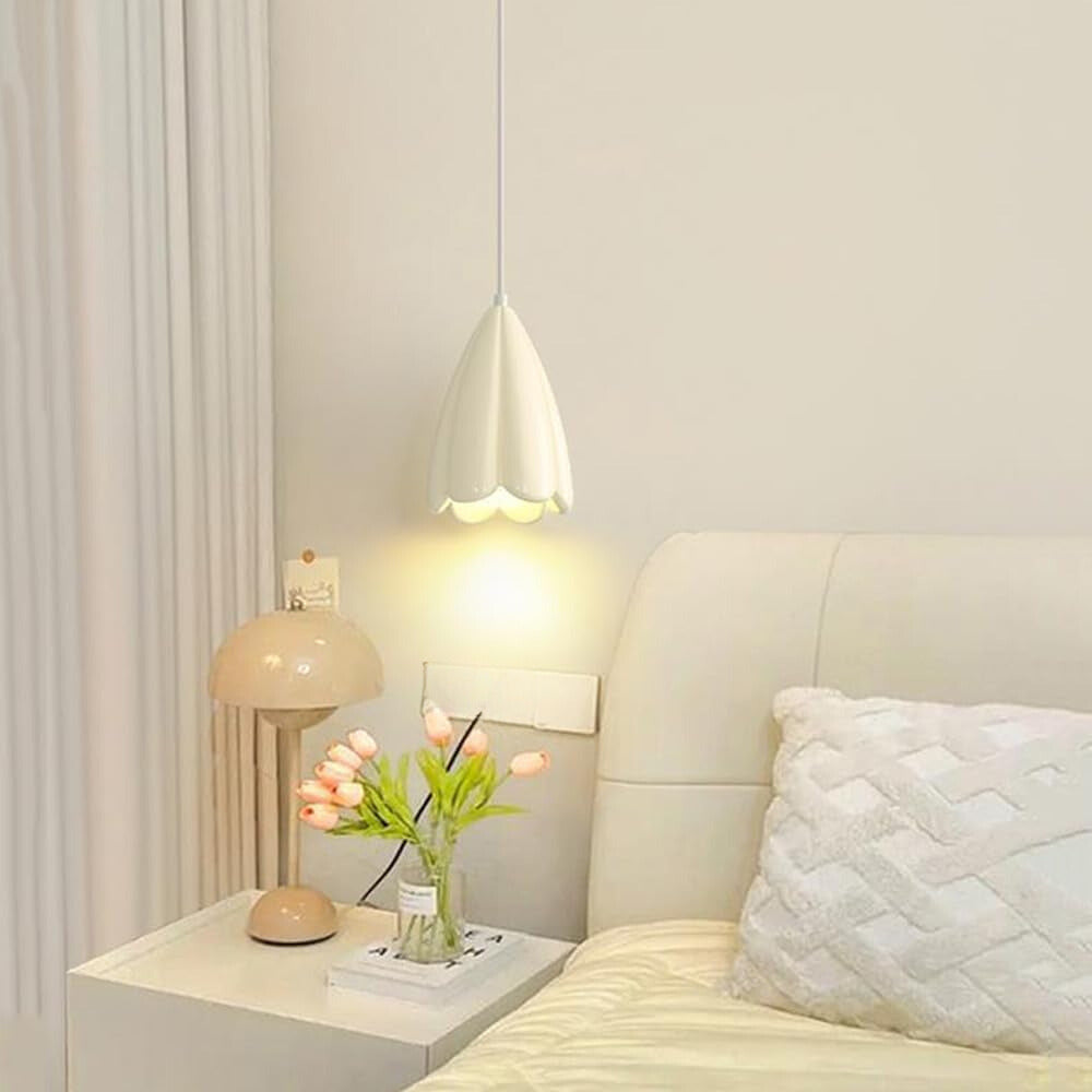 Ritta lampă suspendată din rășină, modernă, LED, pentru living