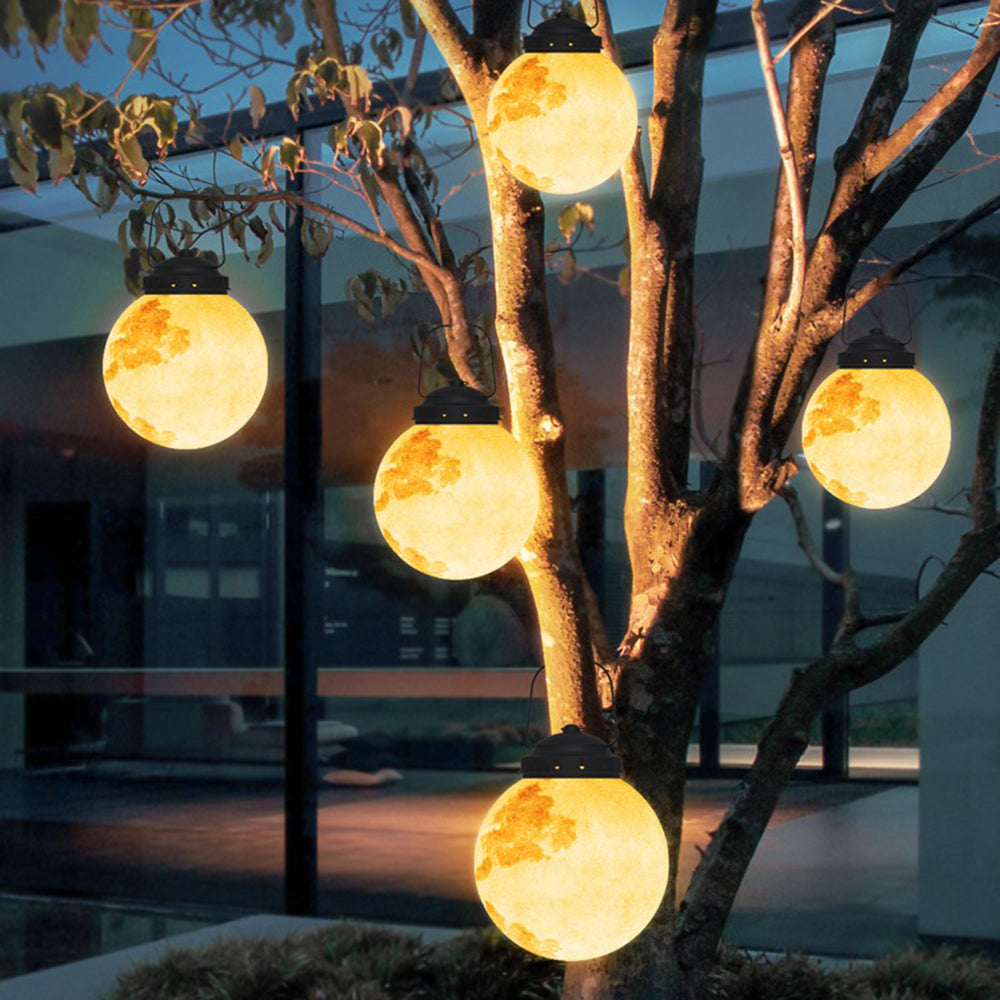 Ray Moon modern Bubble Glod lampă suspendată din metal/rășină/plastic armat cu fibră de sticlă