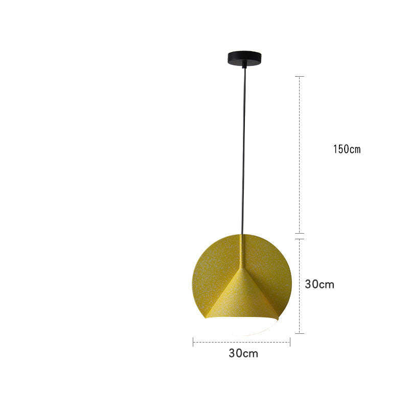 Arisha lampă suspendată modernă cu LED și abajur colorat