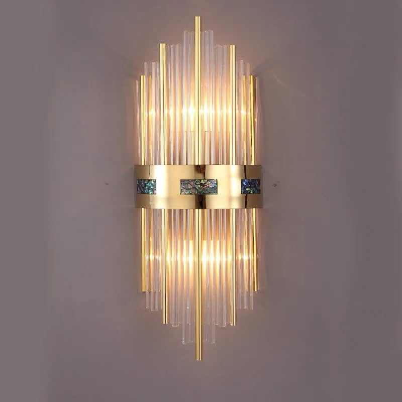 Kristy aplică de perete cu cristal, lampă de noptă ∅18CM