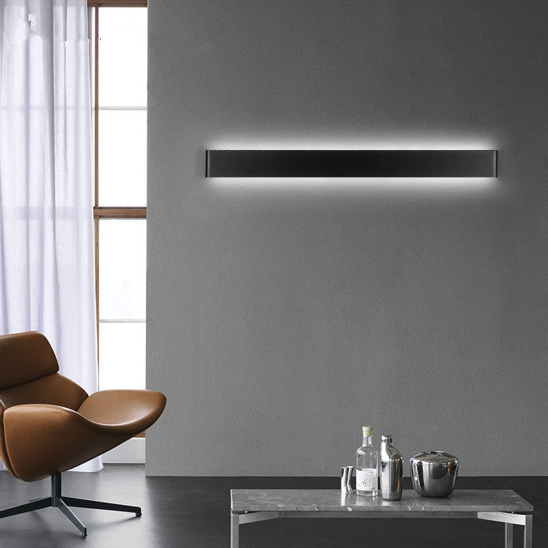 Arisha minimalist aplică de perete, negru/alb