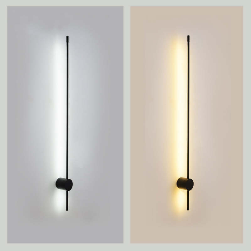 Arisha lampă de perete LED modern minimalist, negru