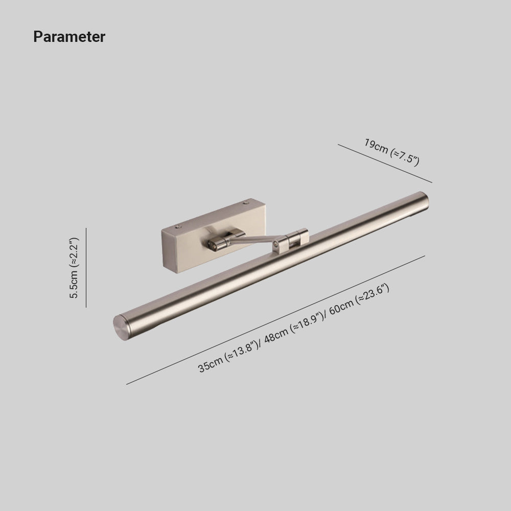 Arisha modern Linear metal/ aplică de perete, Champagne auriu