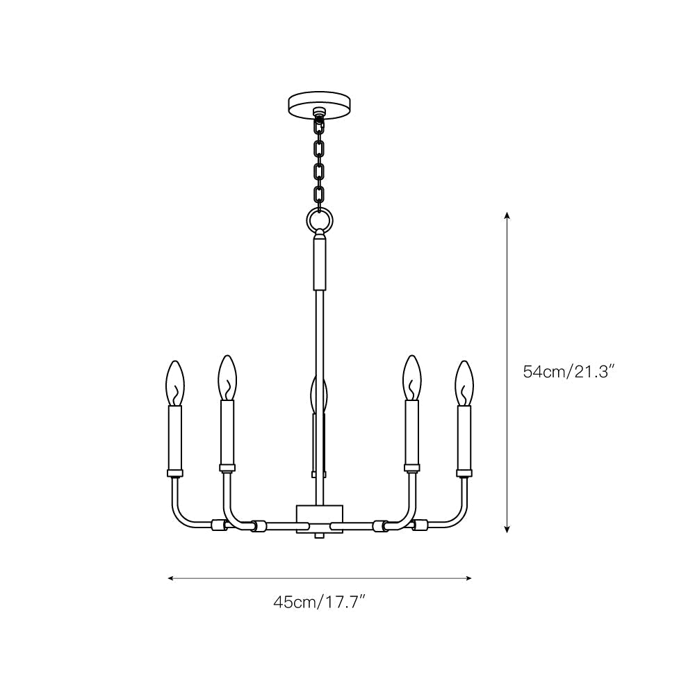 Abner candelabru