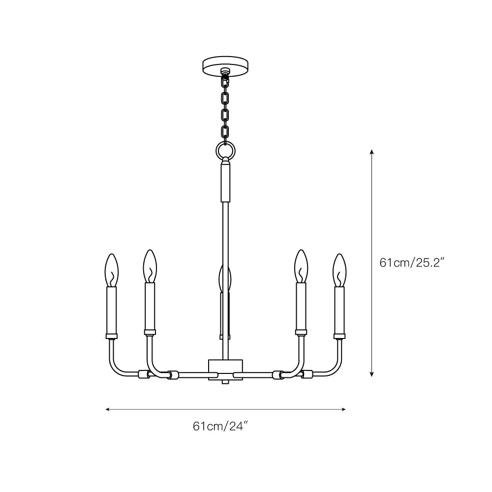 Abner candelabru