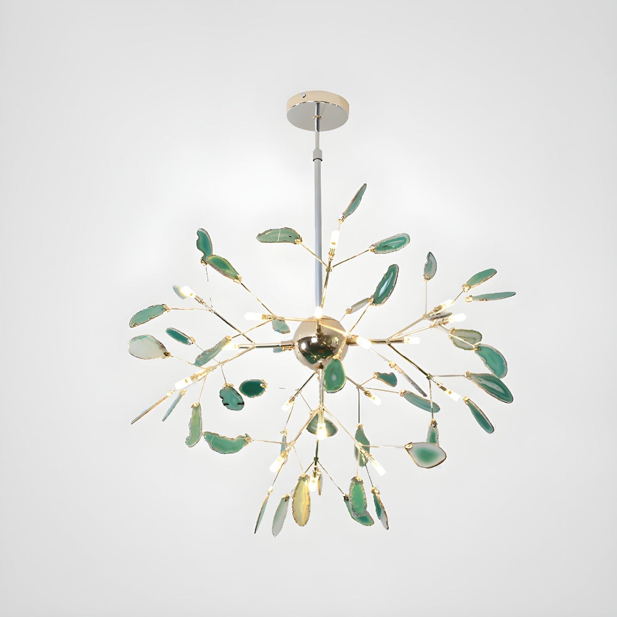 Agate candelabru Colorful Branching