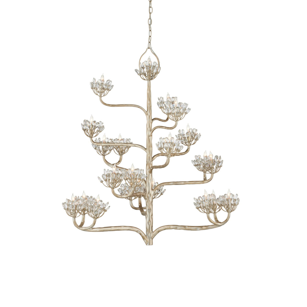 Agave candelabru Postmodern de lux Americana de cristal