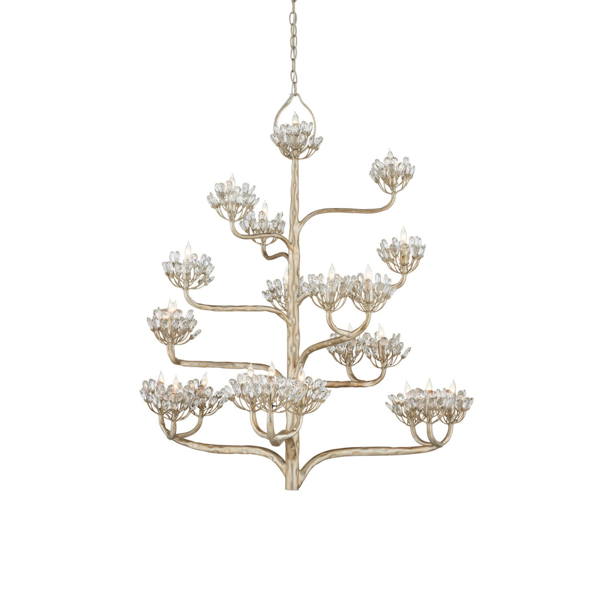 Agave candelabru Postmodern de lux Americana de cristal