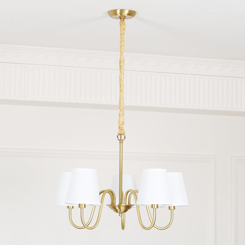 Dalen tradițional Stacey material textil candelabru