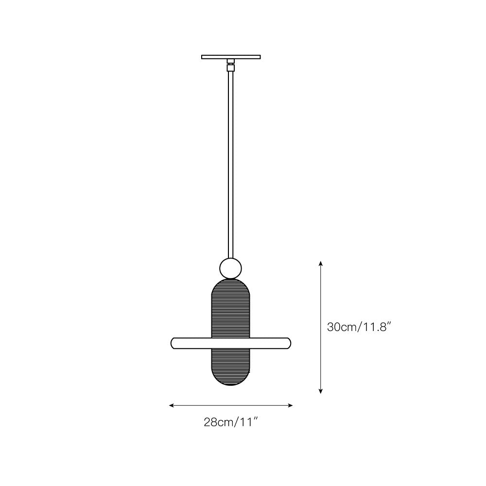 Ildvuvye Individual Creativity Comet lampă suspendată