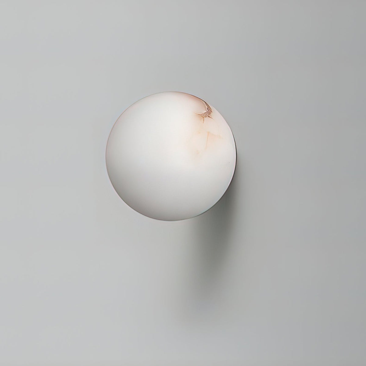 Lynq alabastru Mini Orb aplică de perete