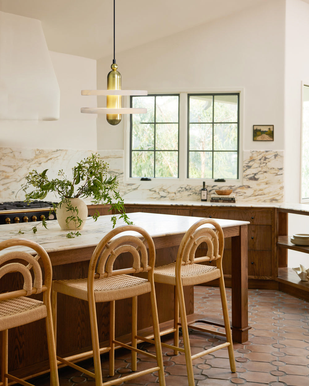 Lampă suspendată din alabastru Planes