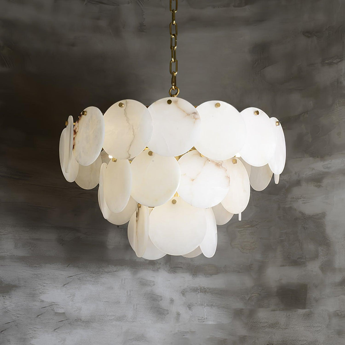 Nivarora candelabru din alabastru